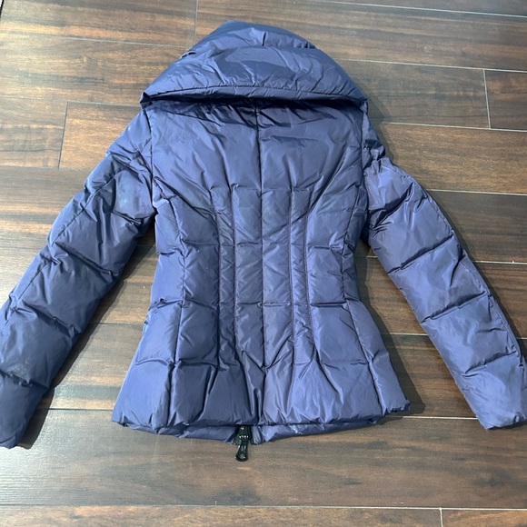 Women's Blue Puffer Jacket - Picture 2 of 6
